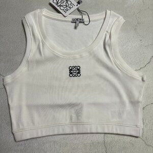 Loewe women's white tank top